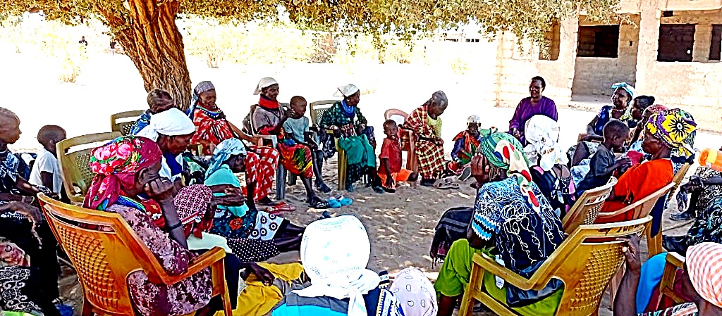 CLD Grassroots Peace Baraza under the acacia tree in Kenya